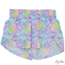 Load image into Gallery viewer, Girls Lavender Burst Athletic Steph Shorts