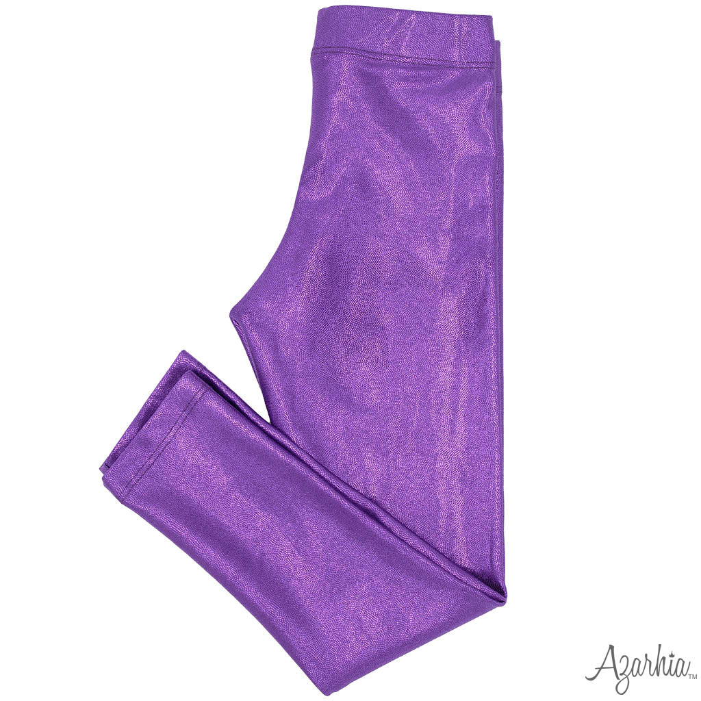 Purple Shimmer Leggings