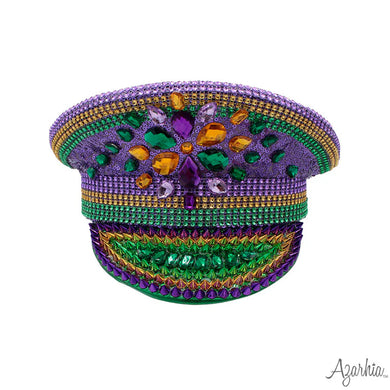 Mardi Gras Rhinestone Conductor Youth Hat