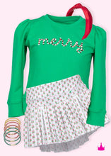 Load image into Gallery viewer, Sequin Merry Green Holly Shirt
