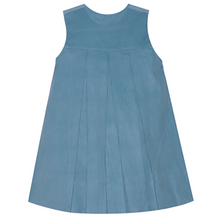 Load image into Gallery viewer, Girls Cadet Blue Cord Nora Dress