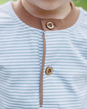 Load image into Gallery viewer, Dusty Sage Stripe/ Light Brown Nathan Bubble