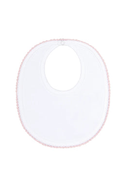 Pink Crotchet Bib