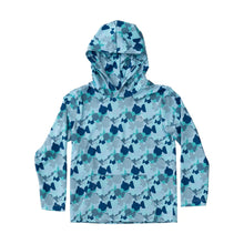 Load image into Gallery viewer, Kids Prodoh Fish Camo L/S Hoodie w/ Marlin