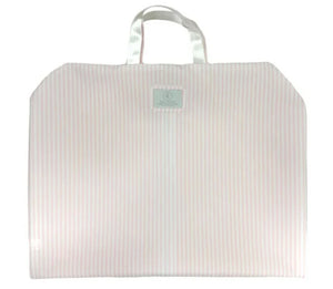 Pimlico Stripe Pink Garment Bag