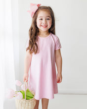 Load image into Gallery viewer, Girls Pink Stripe Sarah Dress