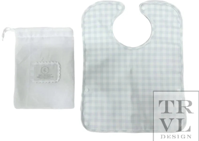 Blue Pimlico Check Best Bib