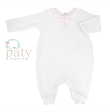 Load image into Gallery viewer, Long Sleeve Paty Romper with Collar