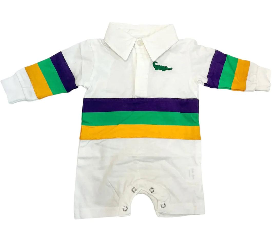 Mardi Gras Rugby L/S Shortall