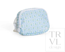 Load image into Gallery viewer, TRVL Petite Fleur Blue Crossbody Bag