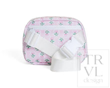 Load image into Gallery viewer, TRVL Petite Fleur Pink Crossbody Bag