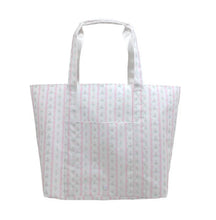 Load image into Gallery viewer, Pink Ribbon Floral Jumbo X-Large Tote