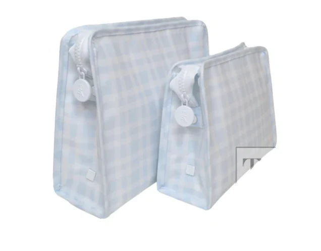 Pimlico Plaid Blue Large Roadie