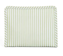 Load image into Gallery viewer, Medium Pimlico Stripe Sage Roadie