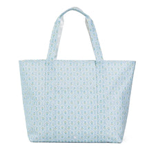 Load image into Gallery viewer, Petite Fleur Blue Jumbo X-Large Tote
