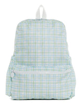 Load image into Gallery viewer, Classic Plaid Green Backpack