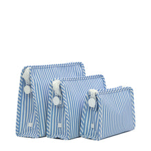 Load image into Gallery viewer, Large Pimlico Stripe Chambray Roadie