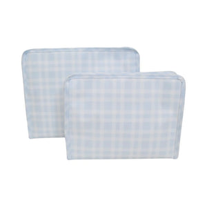 Medium Pimlico Plaid Blue Roadie