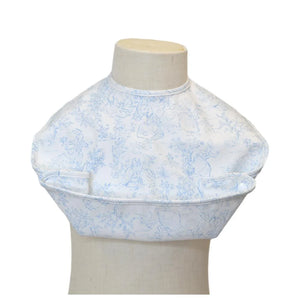 Blue Bunny Toile Best Bib