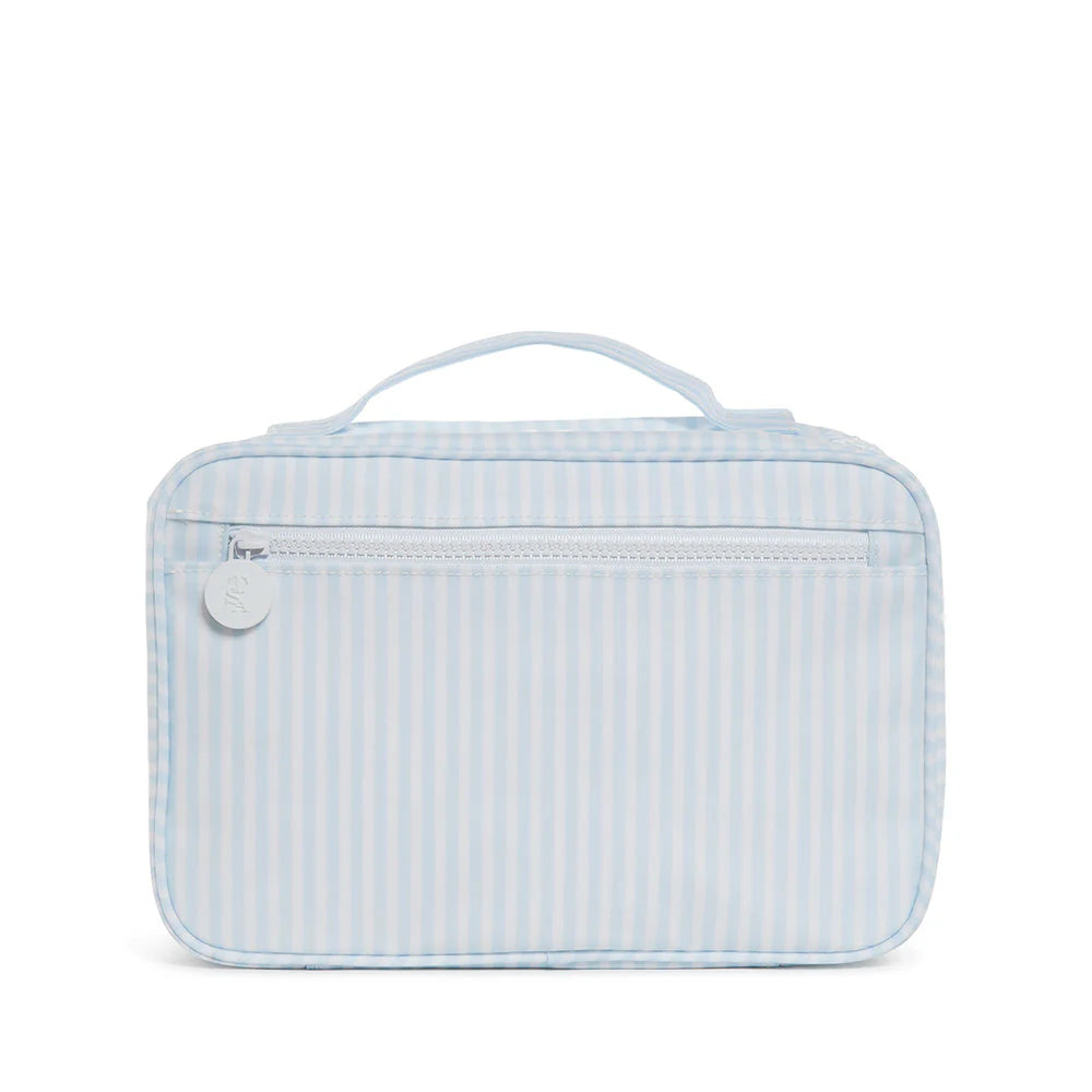 Pimlico Stripe Blue Bundle Up Hanging Toiletry Bag