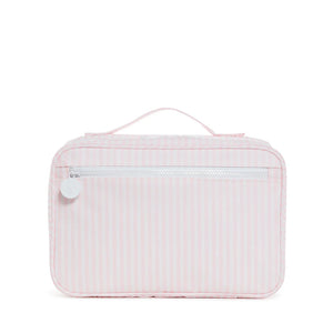 Pimlico Stripe Pink Bundle Up Hanging Toiletry Bag
