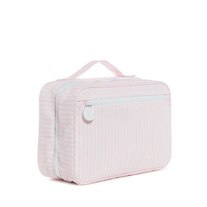 Pimlico Stripe Pink Bundle Up Hanging Toiletry Bag
