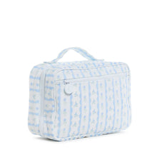 Load image into Gallery viewer, Blue Ribbon Floral Bundle Up Hanging Toiletry Bag