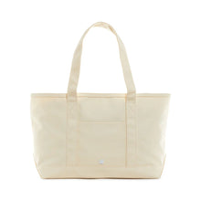 Load image into Gallery viewer, TRVL Natural Coated Canvas Medium Tote