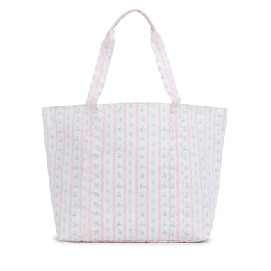 Pink Ribbon Floral Jumbo X-Large Tote
