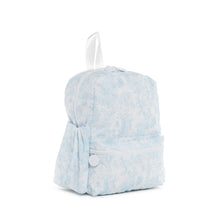 Load image into Gallery viewer, Blue Bunny Toile Mini Backpack