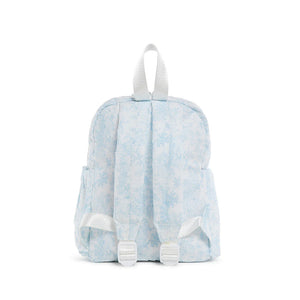 Blue Bunny Toile Mini Backpack