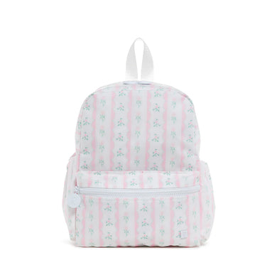 Pink Ribbon Floral Mini Backpack