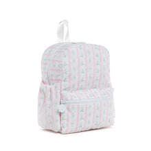Load image into Gallery viewer, Pink Ribbon Floral Mini Backpack