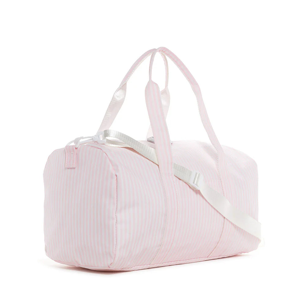 Pimlico Stripe Pink Weekender