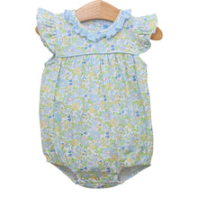Load image into Gallery viewer, Girls Blooming Floral Ruffle Bubble