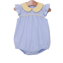 Load image into Gallery viewer, Light Blue Stripe &amp; Yellow Genevieve Bubble