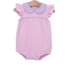 Load image into Gallery viewer, Light Pink Stripe &amp; Lavender Genevieve Bubble