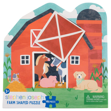 Farm Shaped Jigsaw Puzzle