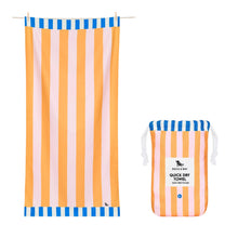 Load image into Gallery viewer, Quick Dry Beach Towel- Mellow Yellow