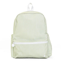 Load image into Gallery viewer, Pimlico Stripe Sage Backpacker