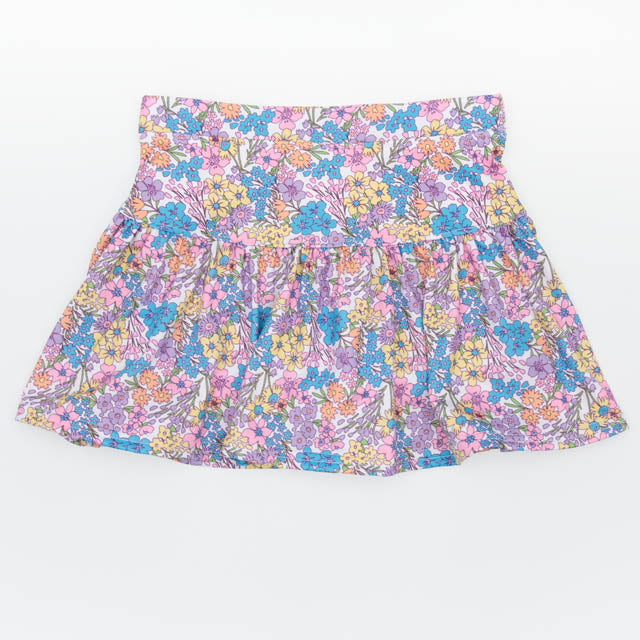 Girls Wild Flowers Gathered Skort