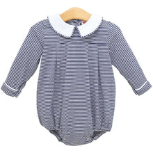 Load image into Gallery viewer, Navy Stripe Henry Bubble