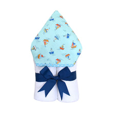 Load image into Gallery viewer, Sailboat Fabric Everykid Towel