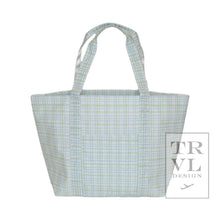 Load image into Gallery viewer, Classic Plaid Green Jumbo X-Large Tote