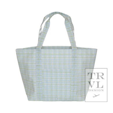 Classic Plaid Green Jumbo X-Large Tote