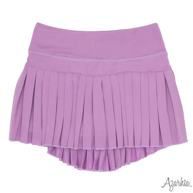Lavender Mini Pleated Skort