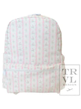 Load image into Gallery viewer, Pink Ribbon Floral Backpack