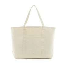 Load image into Gallery viewer, TRVL Natural Coated Canvas Maxi Tote