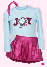 Load image into Gallery viewer, Sequin Joy Light Blue Holly Shirt