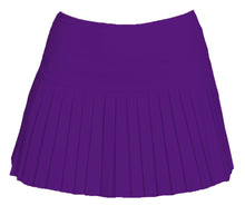 Load image into Gallery viewer, Purple Mini Pleated Skort